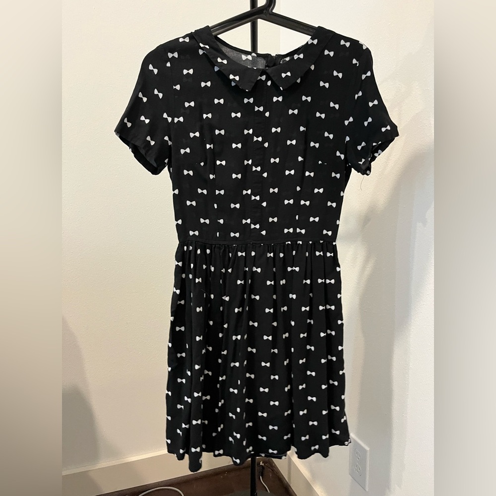 H&M black mini dress